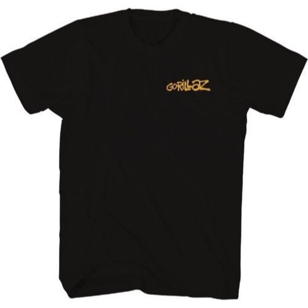 Gorillaz – The Mountain Indie Store Exclusive Large Black T-Shirt NEW, OFFICIAL